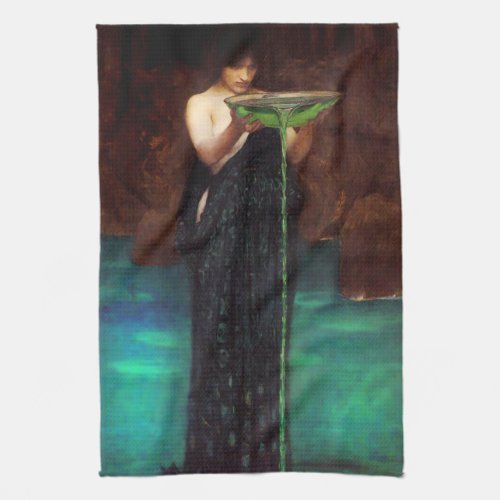 Waterhouse Circe Invidiosa Kitchen Towel