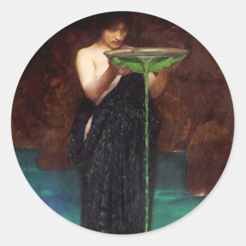 Waterhouse Circe Invidiosa Stickers