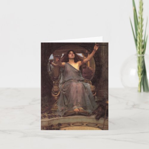 Waterhouse Circe Note Card