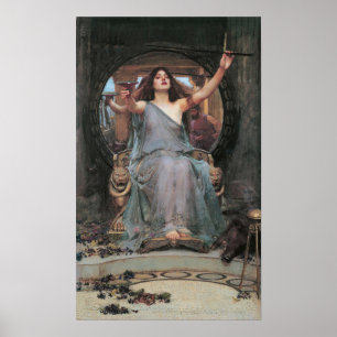 Waterhouse - Circe Offering The Cup To Odysseus Poster