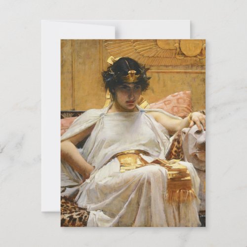 Waterhouse Cleopatra Invitations