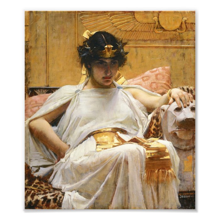 Waterhouse Cleopatra Photo Print