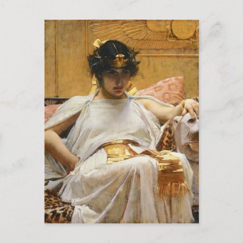 Waterhouse Cleopatra Postcard