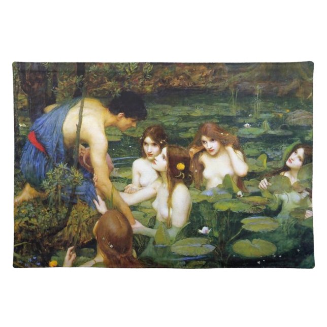 Waterhouse Hylas and the Nymphs Placemat (Front)