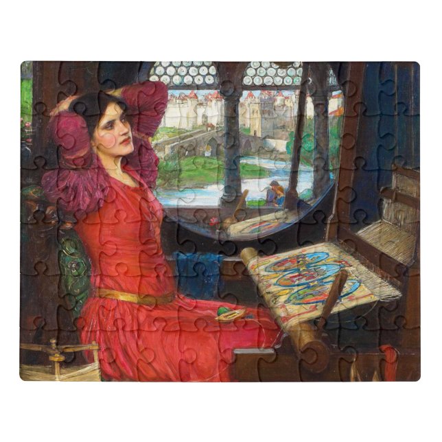 Waterhouse I Am Half-Sick of Shadows Jigsaw Puzzle (Puzzle Horizontal)