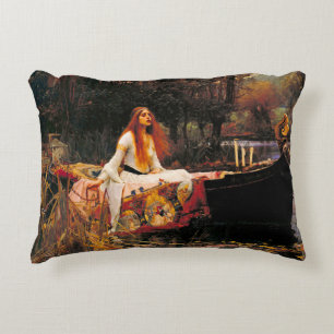 Waterhouse Lady of Shalott Accent Pillow