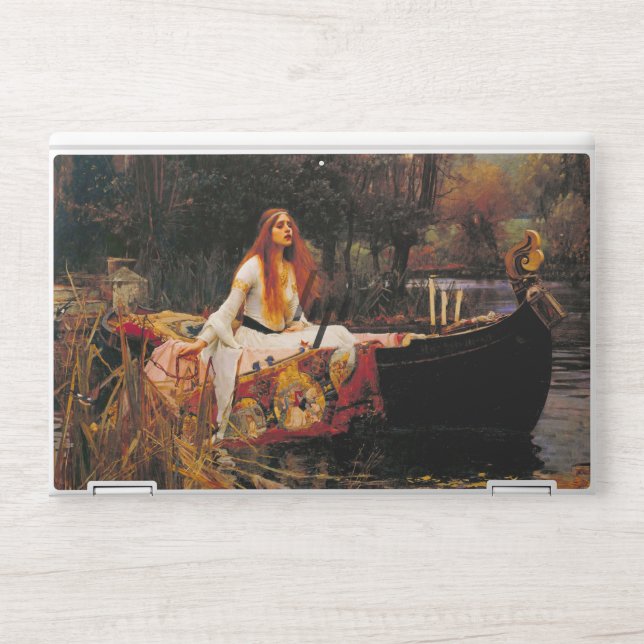 Waterhouse Lady of Shalott HP Laptop Skin (Front)