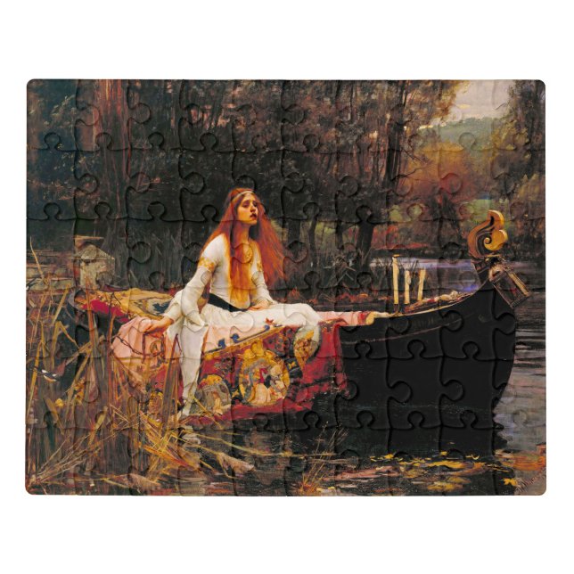 Waterhouse Lady of Shalott Jigsaw Puzzle (Puzzle Horizontal)