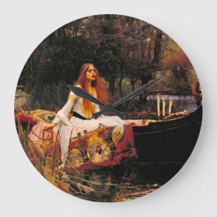 Waterhouse Lady of Shalott Large Clock