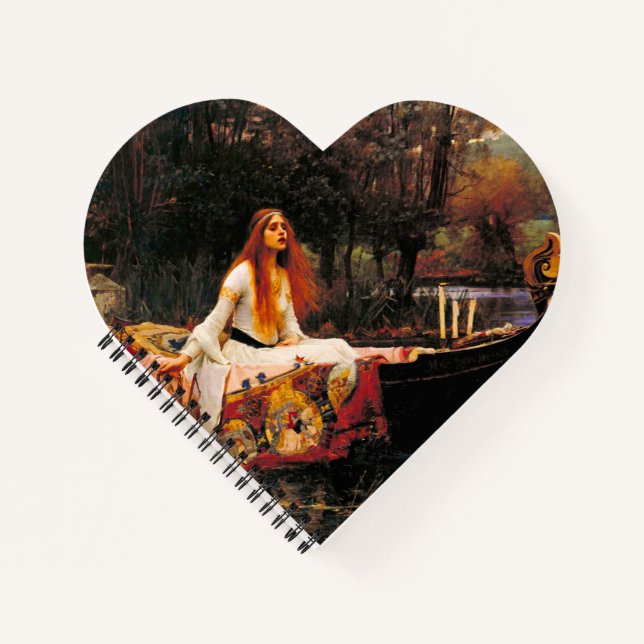 Waterhouse Lady of Shalott Notebook (Front)