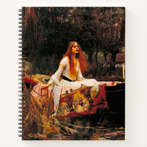 Waterhouse Lady of Shalott Notebook