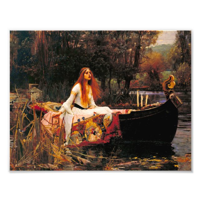 Waterhouse Lady of Shalott Photo Print (Front)