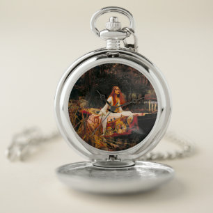 Waterhouse Lady of Shalott Pocket Watch