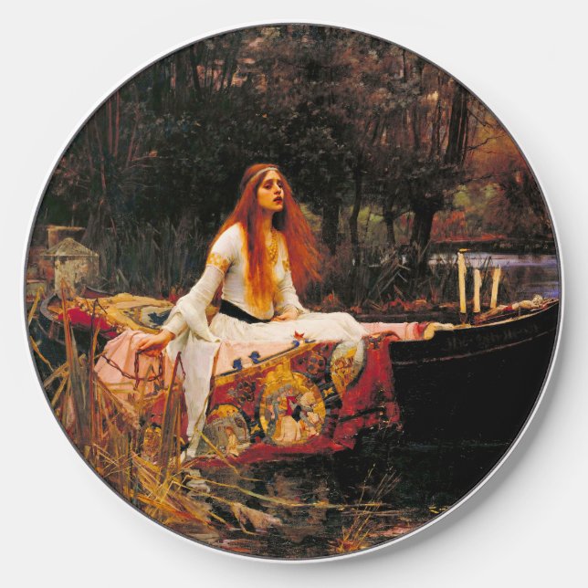 Waterhouse Lady of Shalott Wireless Charger (Front)