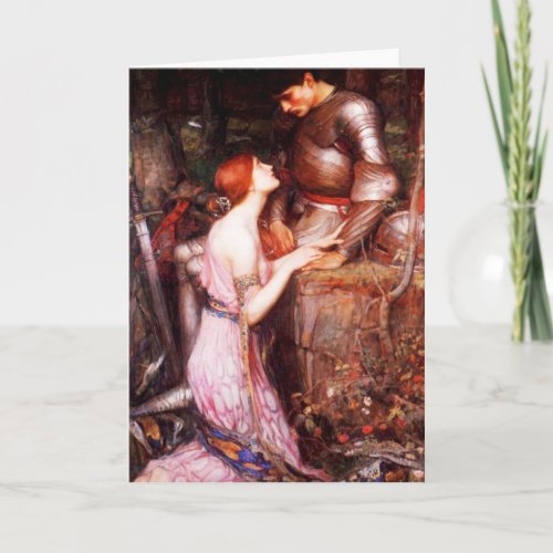 Waterhouse Lamia and the Soldier Greeting Card