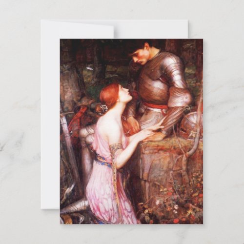 Waterhouse Lamia and the Soldier Invitations