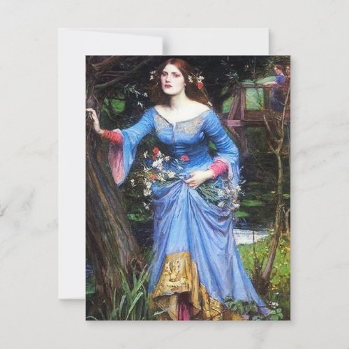 Waterhouse Ophelia Invitations