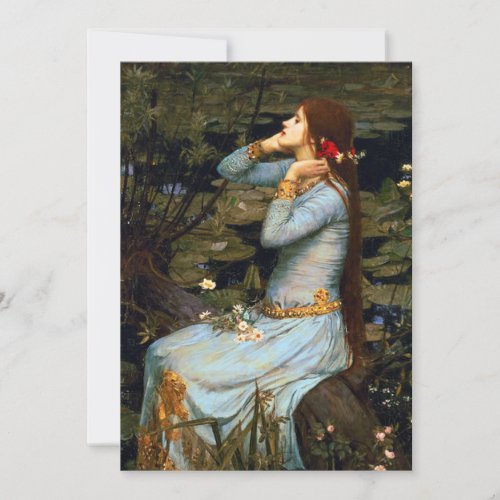 Waterhouse Ophelia Invitations