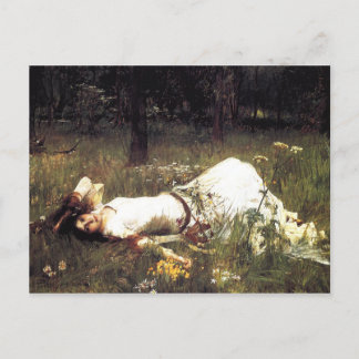 Waterhouse Ophelia Postcard