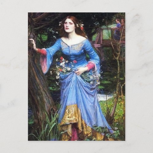 Waterhouse Ophelia Postcard