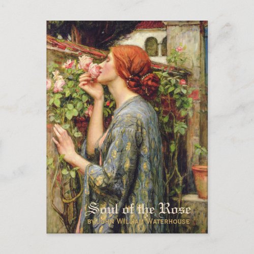 Waterhouse Soul of the Rose CC0738 Pre_Raphaelite Postcard