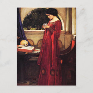 Waterhouse The Crystal Ball Postcard