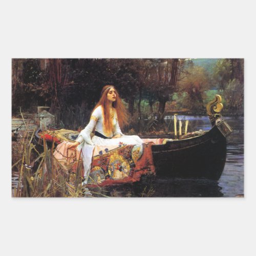 Waterhouse The Lady of Shalott Stickers