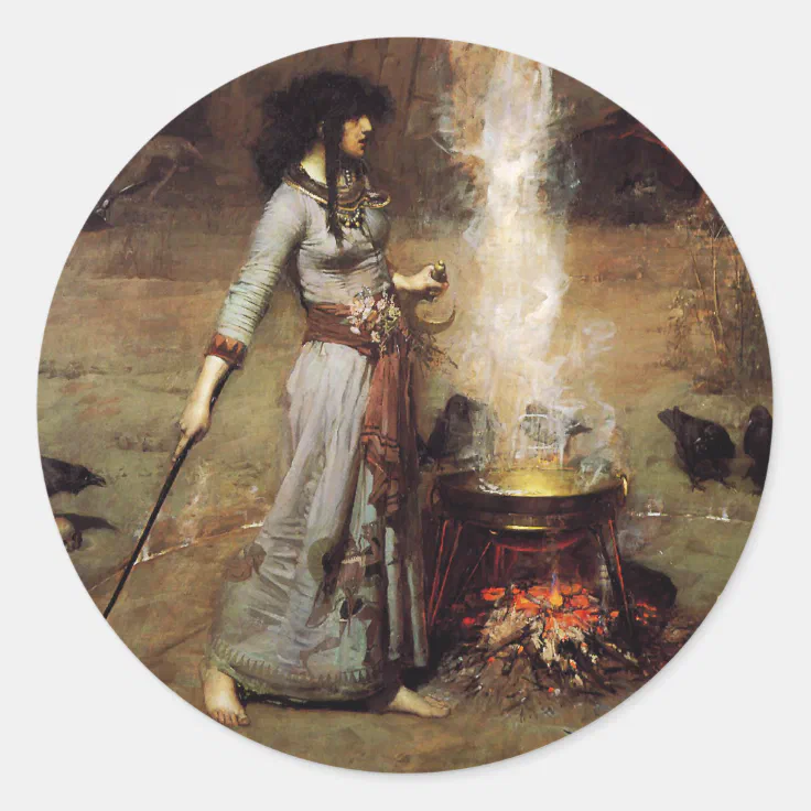 john william waterhouse the magic circle