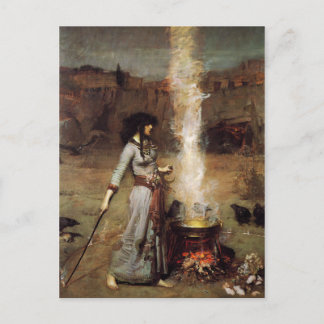 Waterhouse The Magic Circle Postcard