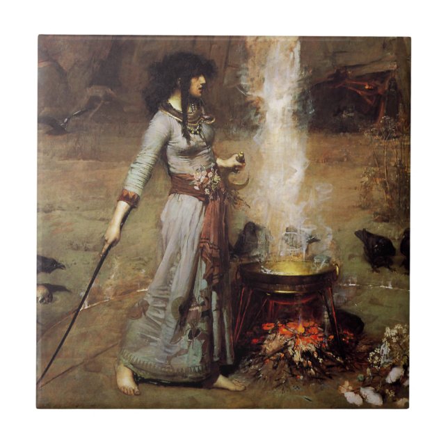 Waterhouse The Magic Circle Tile (Front)