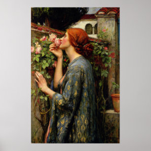 Waterhouse - The Soul Of The Rose 1903 Poster