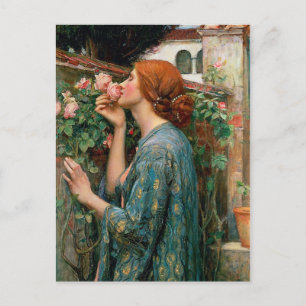 Waterhouse The Soul of the Rose Postcard