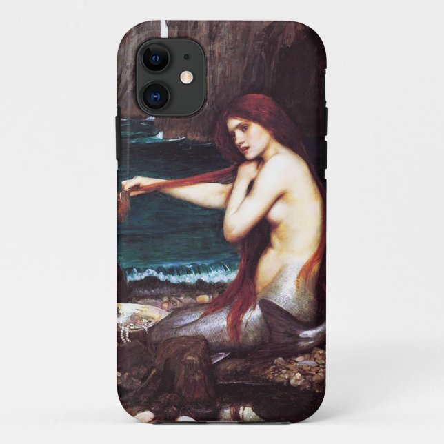 Waterhouse Vintage Mermaid iPhone 5 Case (Back)
