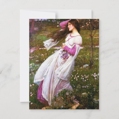 Waterhouse Windflowers Invitations