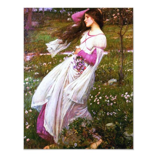 Waterhouse Windflowers Invitations