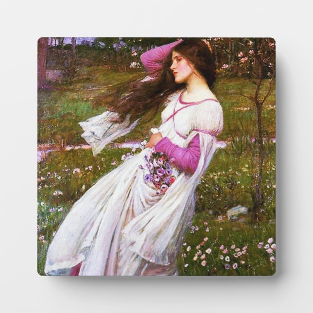 Waterhouse Windflowers Plaque (Front)