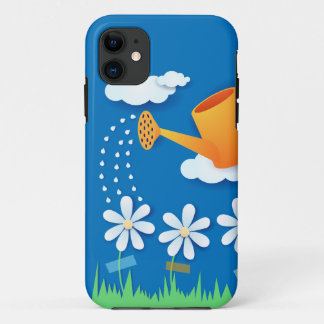 Watering can and flowers, iPhone 5 case