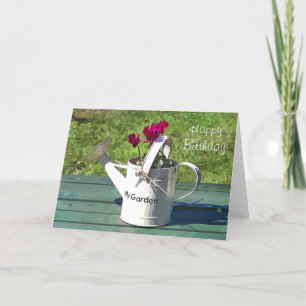 WATERING CAN CARD