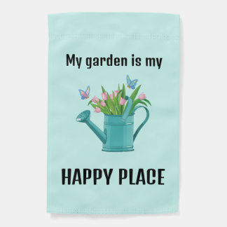 Watering Can Gardening Design Garden Flag