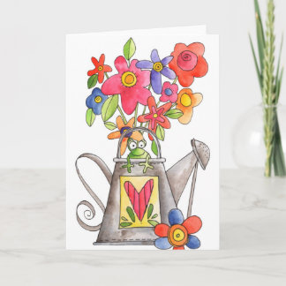 Watering Can - Note Card