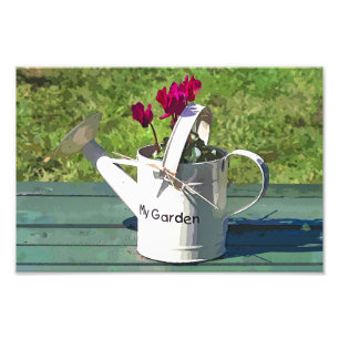WATERING CAN PHOTO PRINT