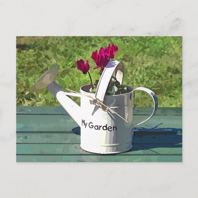 WATERING CAN POSTCARD (Front)