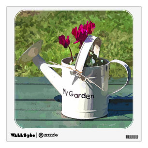 WATERING CAN WALL STICKER