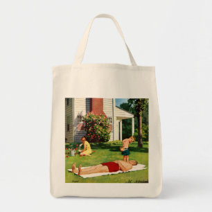 Watering Father Tote Bag