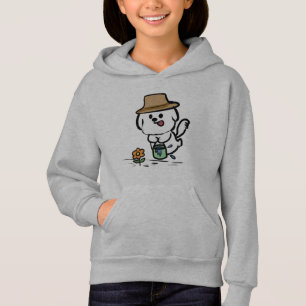 watering flower hoodie
