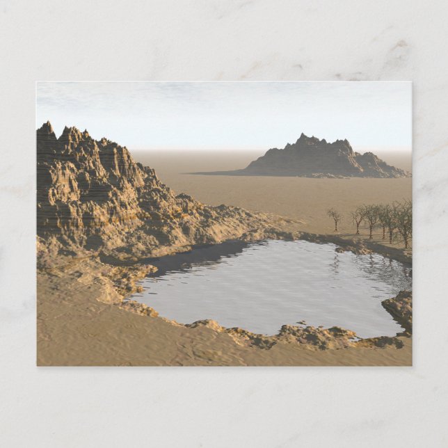 Watering Hole Postcard (Front)