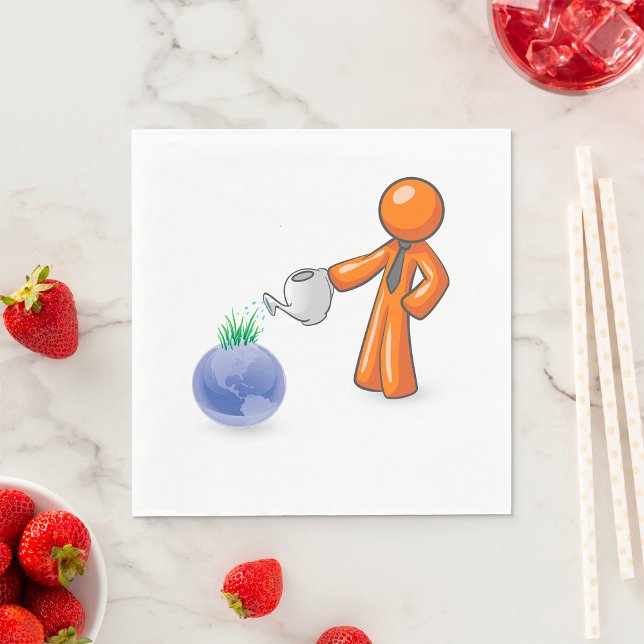 Watering The Earth Napkins (Creator Uploaded)