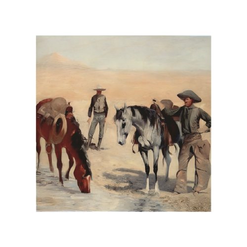 Watering Time Western Art by Edward Borein