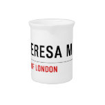 THERESA MAY  Waterkruiken Limonade Pitcher