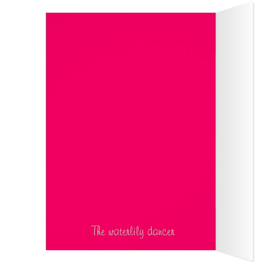 Waterlely dancer (Inside (Left))